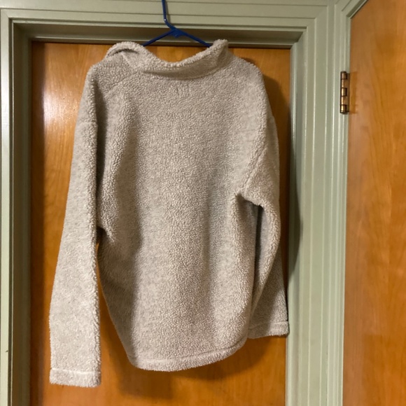 Gap Sherpa 1/4 Zip Sherpa Fleece Size Small - Picture 2 of 3